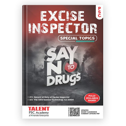 Kerala PSC Excise Inspector Special Topics Book by Talent Academy