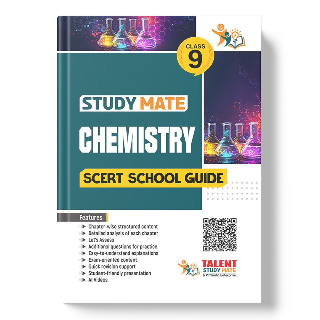 Talent Study Mate Class 9 Chemistry School Guide Book With New Kerala SCERT Syllabus