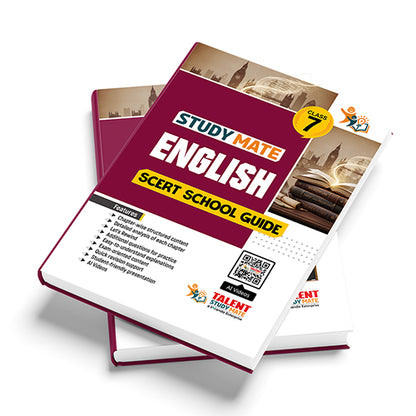 Talent Study Mate SCERT Class 7 Science School Guide | 2026–2027 Edition | 1 Volume Complete Guide with New SCERT Syllabus for Class 7 Exams