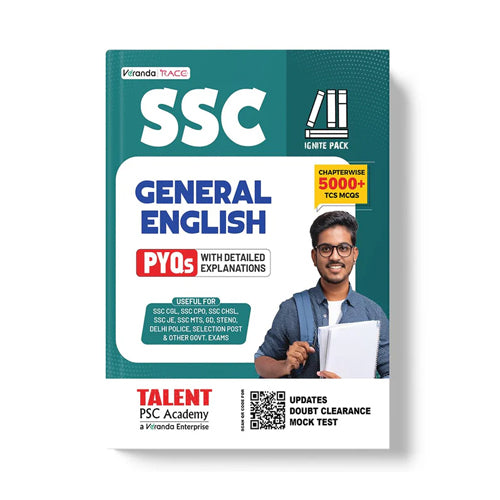 Kerala PSC SSC General English Previous Year Questions Books By Talent Academy