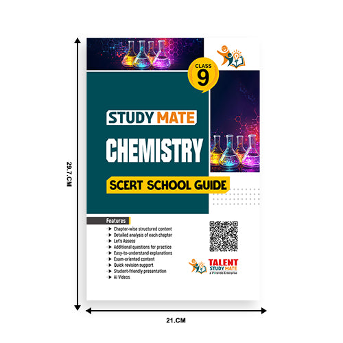 Talent Study Mate Class 9 Chemistry School Guide Book With New Kerala SCERT Syllabus