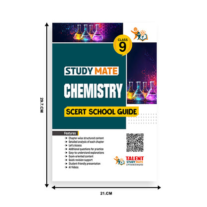 Talent Study Mate Class 9 Chemistry School Guide Book With New Kerala SCERT Syllabus