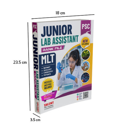 Kerala PSC Junior Lab Assistant Rank File New Syllabus 2026 Book By Talent Academy