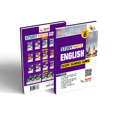 Talent Study Mate Class 8 English School Guide Book With New Kerala SCERT Syllabus