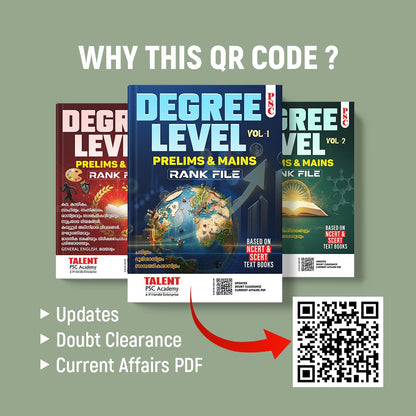 Kerala PSC Degree Level Prelims & Mains Rank File Book by Talent Academy