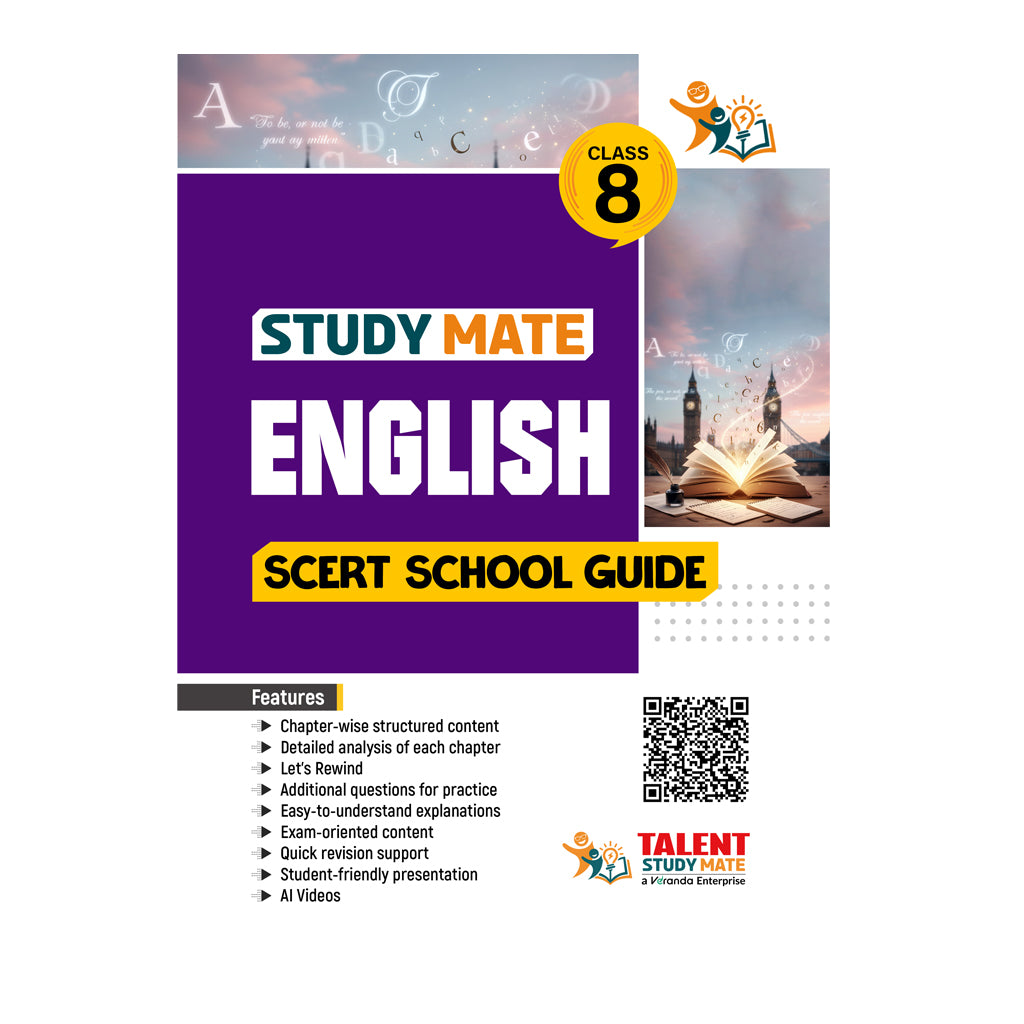 Talent Study Mate Class 8 combo School Guide With New Kerala SCERT Syllabus
