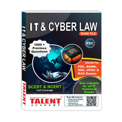 Kerala PSC IT & Cyber Law Rank file Books By Talent Academy
