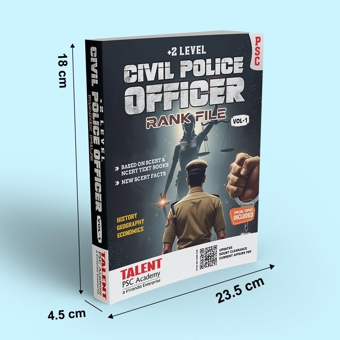 Kerala PSC CPO Rank File 3 Volume Book By Talent Academy