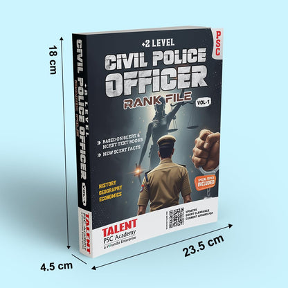 Kerala PSC CPO Rank File 3 Volume Book By Talent Academy