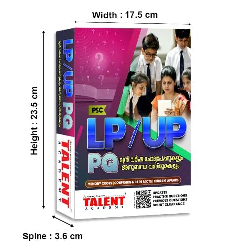 Kerala PSC LP/UP Assistant Previous Question Books By Talent Academy