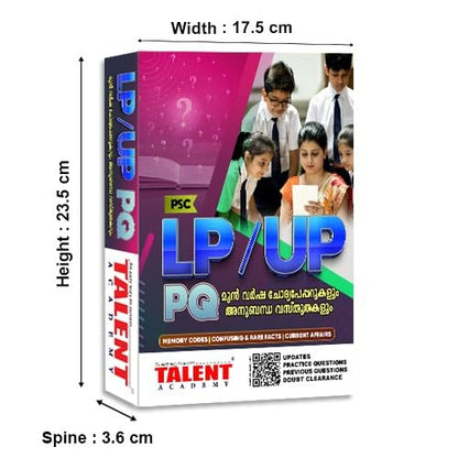 Kerala PSC LP/UP Assistant Previous Question Books By Talent Academy
