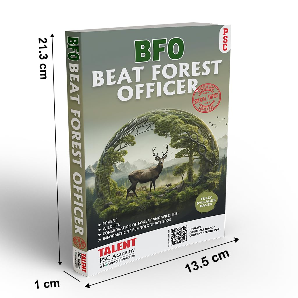 Kerala PSC Beat Forest Officer Special Topics Book by Talent Academy