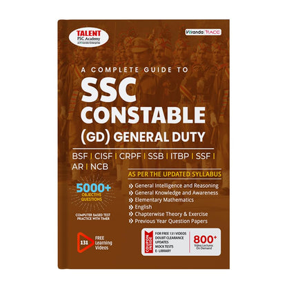Kerala PSC SSC Constable GD Books Complete Study Guide by Talent Academy