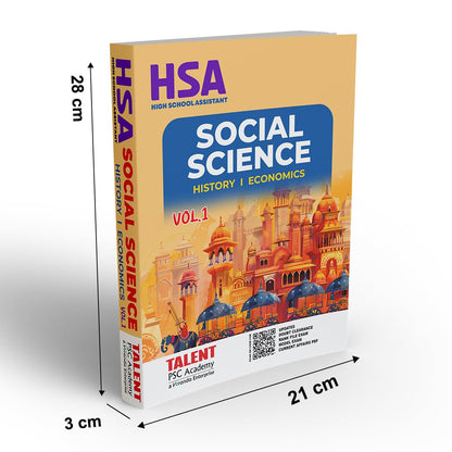 Kerala PSC HSA Social Science Rank File Books By Talent Academy