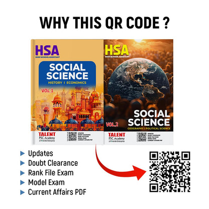 Kerala PSC HSA Social Science Rank File Books By Talent Academy