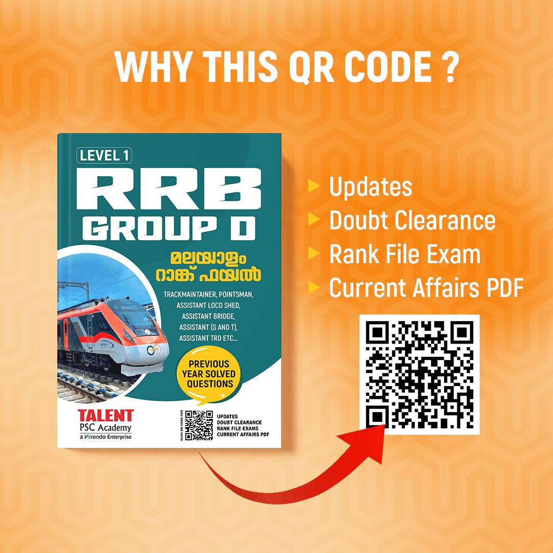 Kerala PSC RRB Group-D Malayalam Rank File Book by Talent Academy