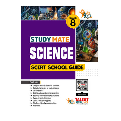 Talent Study Mate Class 8 combo School Guide With New Kerala SCERT Syllabus