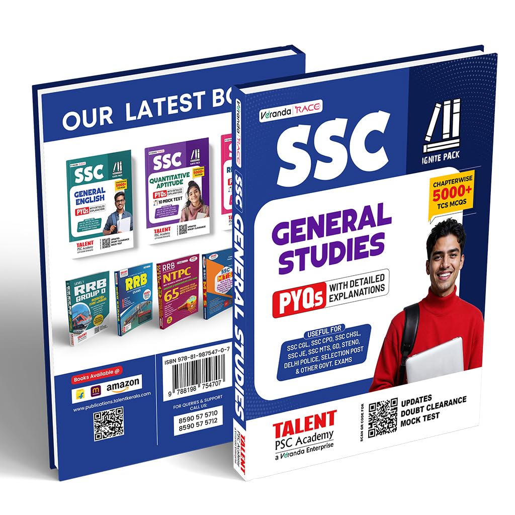 Kerala PSC SSC General Studies Books By Talent Academy