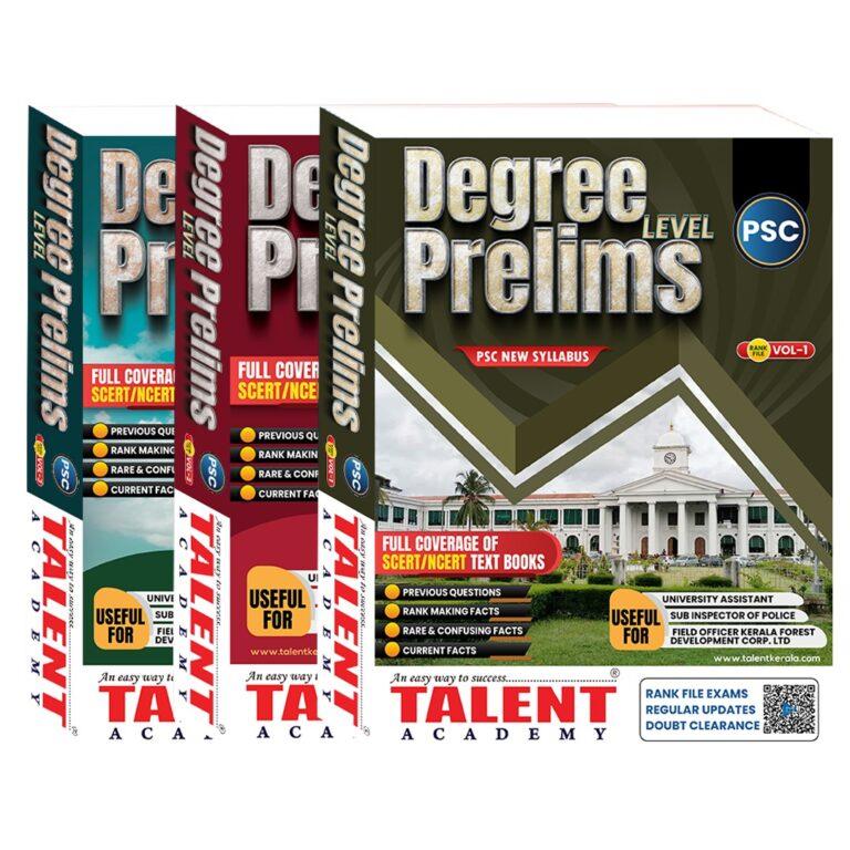 Degree prelims Rank File